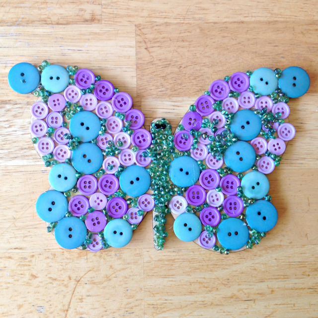 Button Butterfly