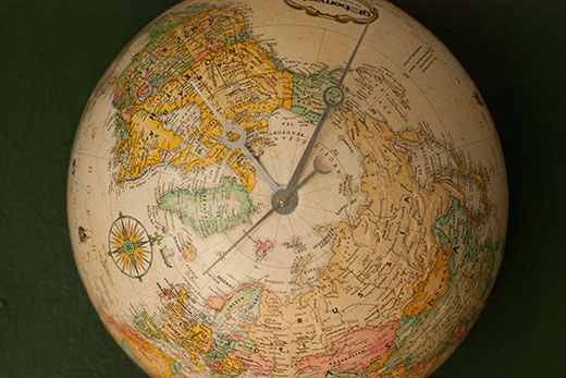 Globe Clock