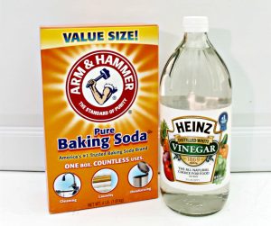 Baking Soda + Vinegar Method