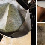 Clean a Pan with A Dryer Sheet
