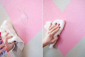 Use WD-40 to remove crayon or marker from walls