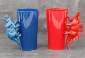 Dinosaur Handle Cups