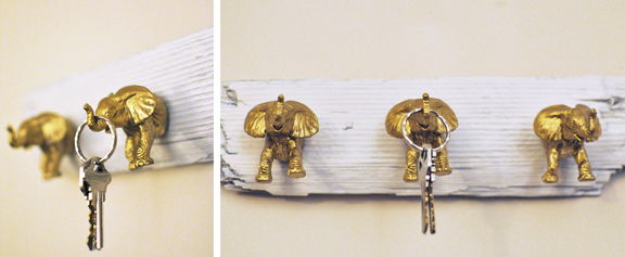Elephant Key Hooks