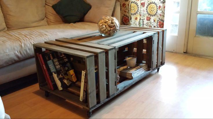 Wooden Crate table