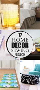 17 Home Decor Sewing Projects