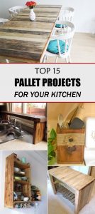 TOP 15 DIY Pallet Projects for Your Kitchen