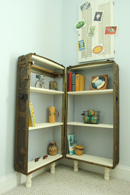 corner Bookshelf