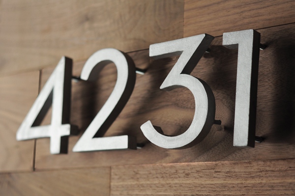 25 DIY House Numbers That Will Boost Your Curb Appeal