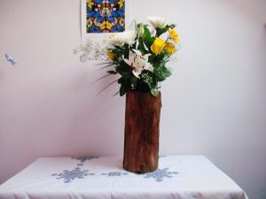 Tree Stump Vase