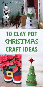 10 Creative Clay Pot Christmas Craft Ideas