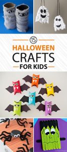 15 Fun & Easy Halloween Crafts for Kids