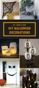 20+ Cheap and Easy DIY Halloween Decorations