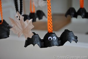 Egg Carton Bats