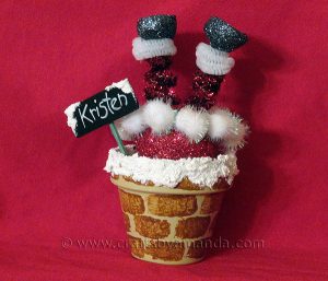 Santa Chimney Place Setting