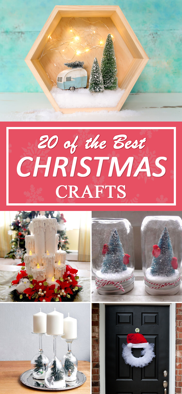 20 of the BEST Christmas Crafts to Make this Holiday Season