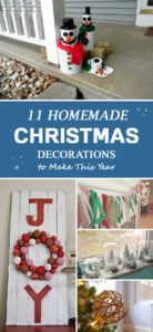 11 Beautiful Homemade Christmas Decorations to Make This Year