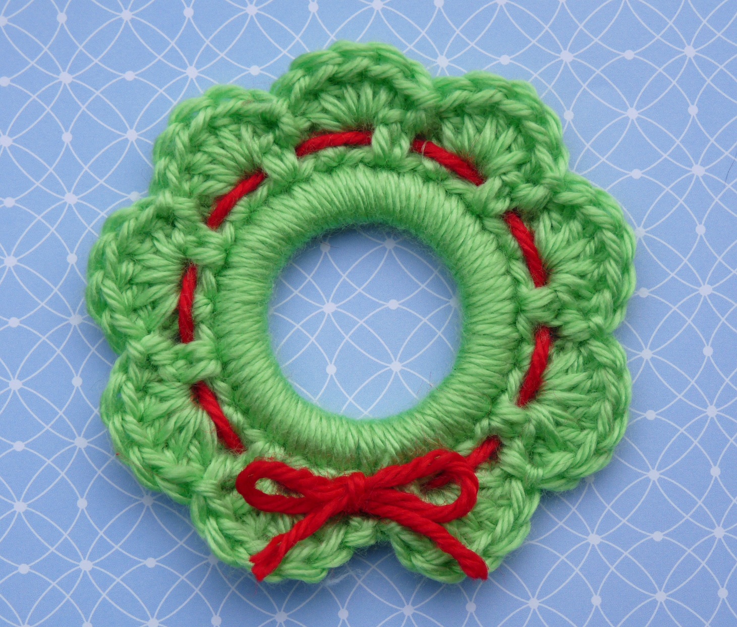 Christmas Wreath Ring Ornament