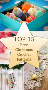 Top 15 Free Christmas Crochet Patterns