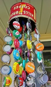 Bottle Cap Wind Chime