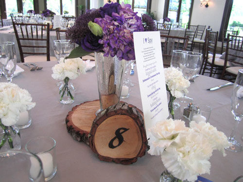 Rustic Table Numbers