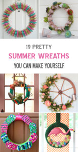 19 Pretty Summer Wreaths You Can Make Yourself