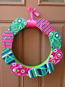 Summer Flip Flop Wreath