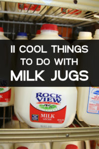 11 Cool Things to Do with Milk Jugs