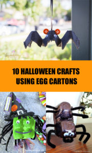 10 Halloween Crafts Using Egg Cartons