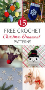 15 Free Crochet Christmas Ornament Patterns