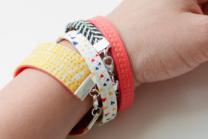 Simple Fabric Bracelets
