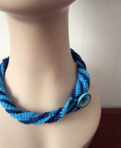 Crochet Twist Necklace