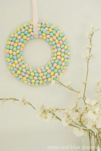 Easter Candy Wreath