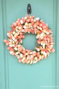 Tulip Easter Wreath