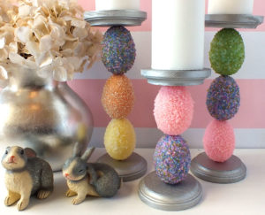 Easter Egg Candle Holders