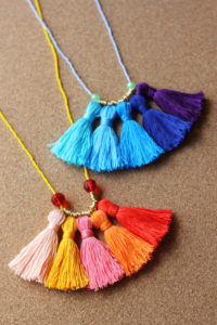 Ombre Tassel Necklace