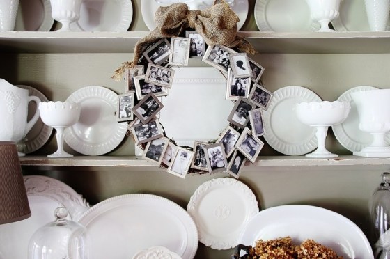 Picture Frame Wreath