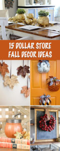 15 Dollar Store Fall Decor Ideas