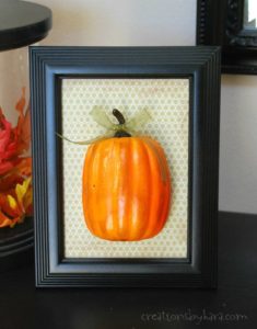 Framed Pumpkin