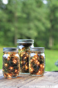 Mason Jar "Firefly" Lanterns