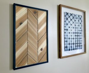 Chevron Wood Wall