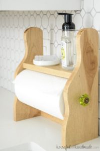 Farmhouse Paper Towel Holder