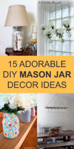 15 Adorable DIY Mason Jar Decor Ideas