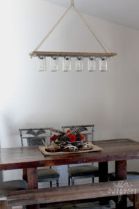 mason jar pendant light