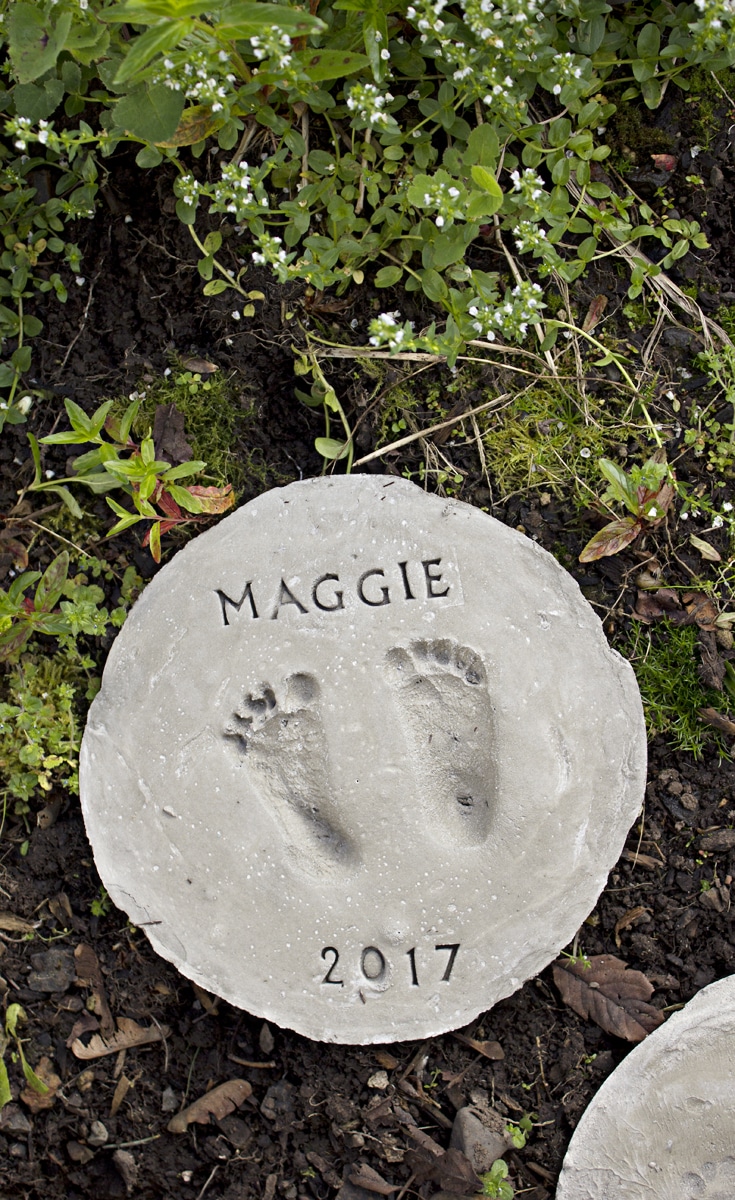 Footprint Garden Stepping Stones