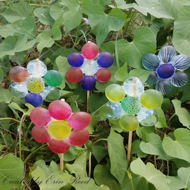 Glass Bead Flowers